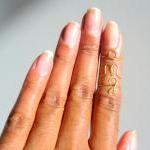 O-m-g Gold Knuckle Ring Se..