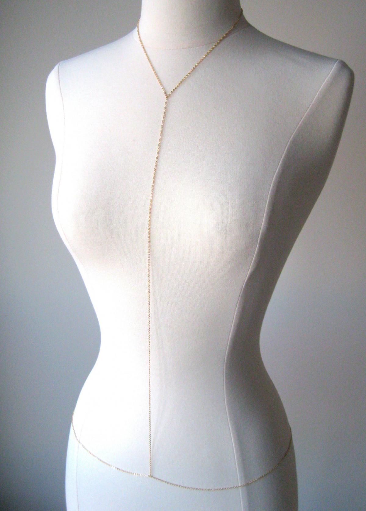 16k Gold Plated Body Chain on Luulla